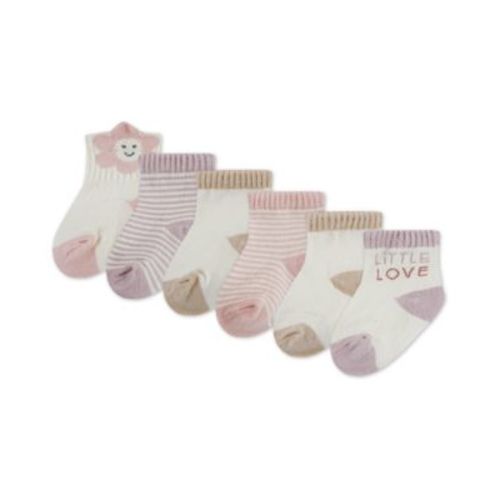 Baby Boys Printed Socks, 6-Pack Set