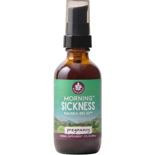 WishGarden Herbs Morning Sickness Nausea Relief, Pregnancy Tincture, 2oz