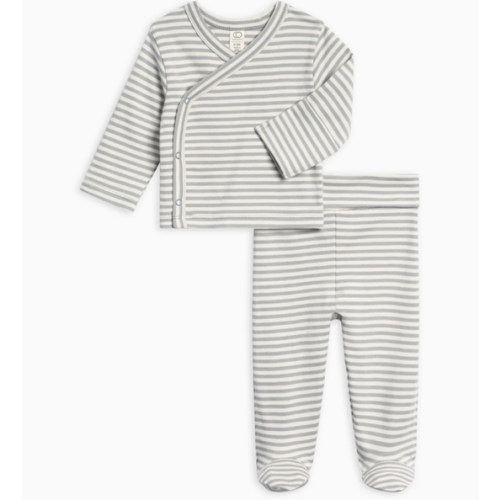 Riley 2 Piece Kimono Wrap Top and Pant Set