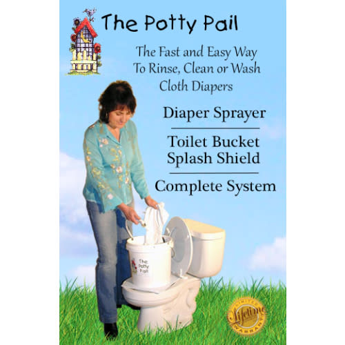 Cloth Diaper Sprayer & Splash Shield - USA Made