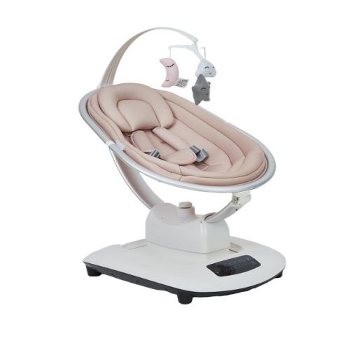 Rechargeable Portable Baby Swing for Infants Toddlers, 5 Motion Speeds, Adjustable Recline, Remote, 5-Point Harness, Lullabies, Easy to Use