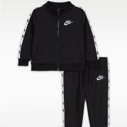 Nike Dri-FIT Baby (12-24M) Logo Taping 2-Piece Full-Zip Set. Nike.com