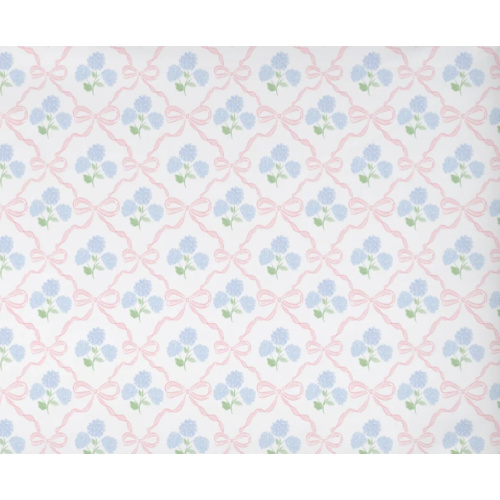 Crib Sheet | Ribbon Trellis