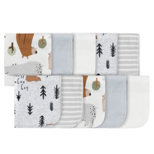 10-Pack Baby Boys Bear Washcloths – Gerber Childrenswear