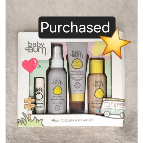 Baby Bum Born to Explore Travel Set | Travel Sized Essentials