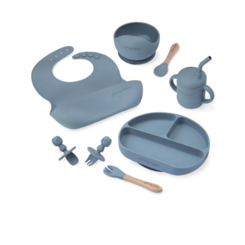 Ultimate Mealtime Feeding Set - 8 Piece Baby Silicone Bundle