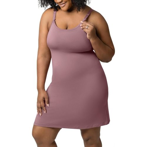 Kindred Bravely Stella Hands-Free Pumping & Nursing Nightgown | Breastfeeding Pajamas