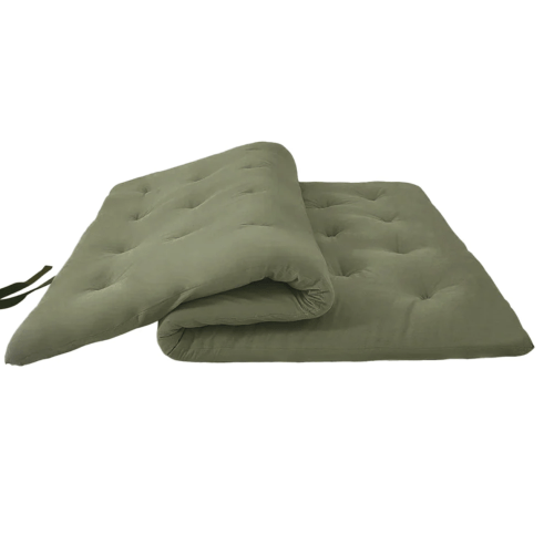 Classic Floor Mattress - Olive Green - Queen Size 2.5