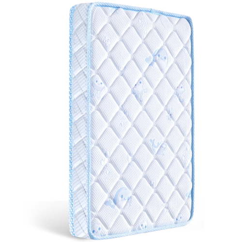 Ceekliybear 5" Premium Foam Crib and Toddler Mattress, Knitted Cotton Surface and Firm Crib Mattress, Hypoallergenic Baby Mattresses