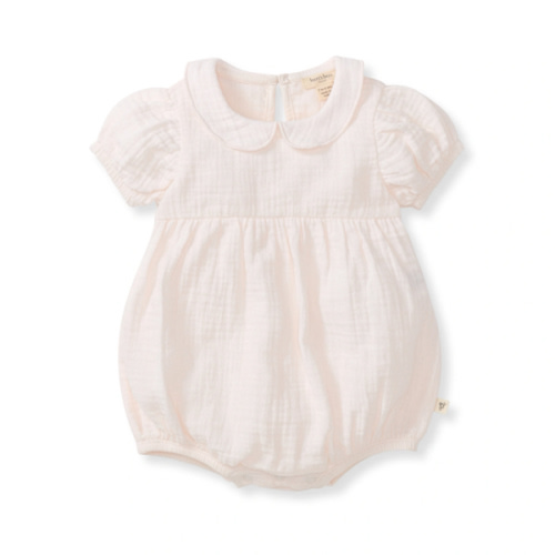 Baby Girl Classic Gauze Bubble Romper – Burt's Bees Baby
