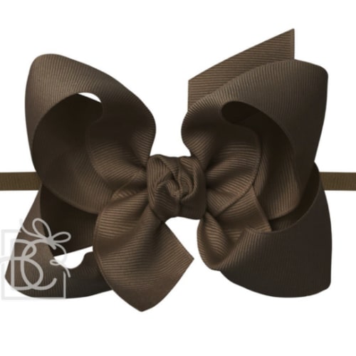 Satin Double Knot Bow on Clip