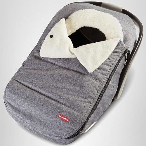 Skip Hop Winter Car Seat Cover, Stroll & Go, Heather Grey