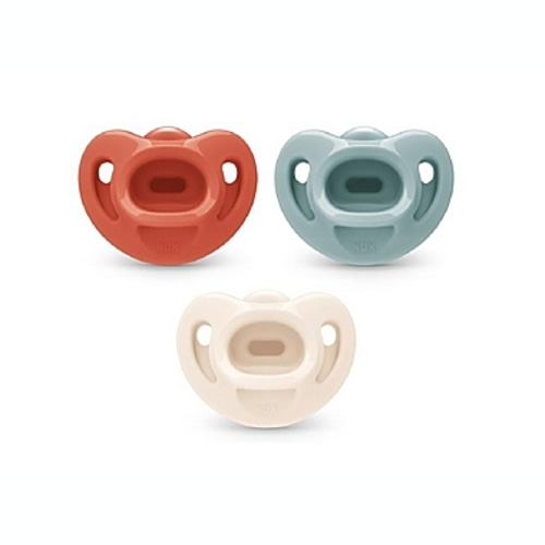 NUK Comfy Orthodontic Pacifiers, 0-6 Months, 3 Pack
