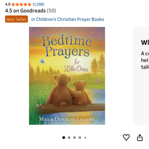Bedtime Prayers for Little Ones (Max Lucado’s Bedtime Prayers for Little Ones)