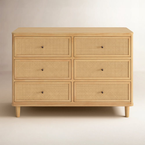 Namesake Marin 6 Drawer 19.49" W Dresser & Reviews | Birch Lane