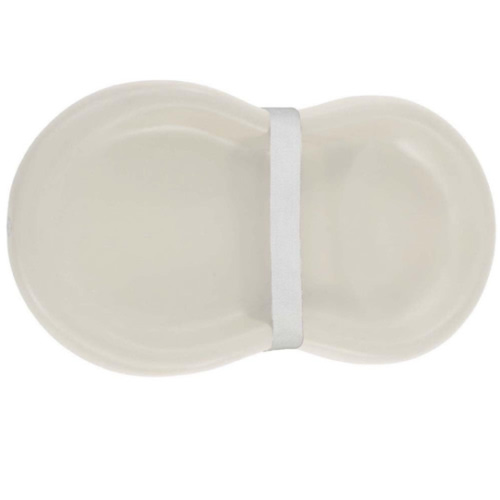 Keekaroo Peanut Changer Baby Vanilla– The Original Made in USA Easy-to-Clean Changing pad and The only Shell Over Foam, Fully Water Repellant
