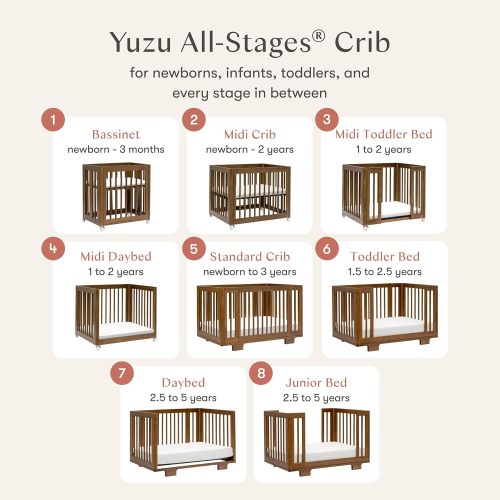 Babyletto Yuzu 8-in-1 Convertible Crib, sold by Baby & Kids Bedroom Gallery