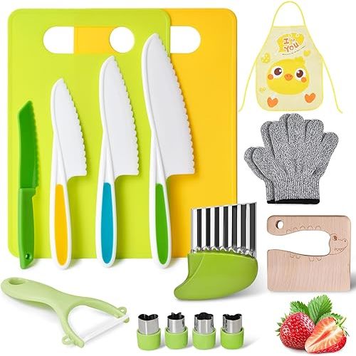 15PCS Montessori Kitchen Toys for Toddlers: Stocking Stuffers for Kids