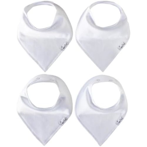 Copper Pearl Baby Bibs 4 Pack, Bandana Drool Bibs