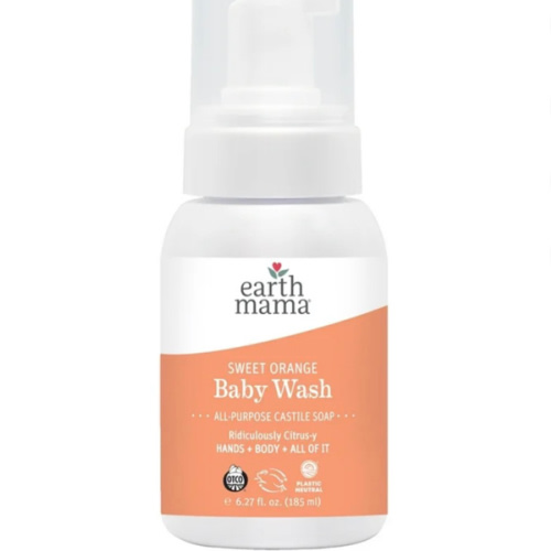 Earth Mama Baby Wash– Sweet Orange