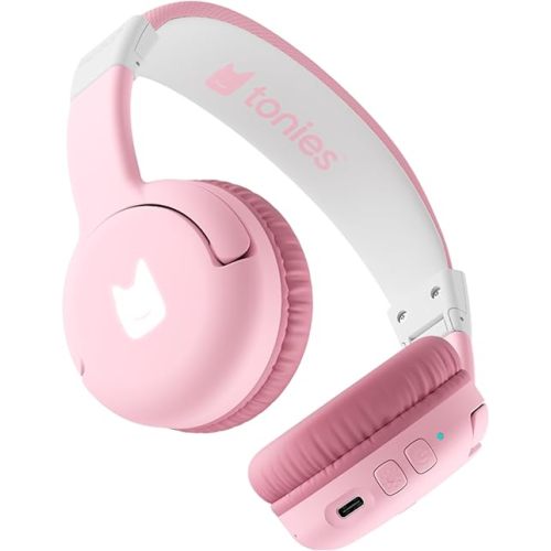 Tonies Bluetooth Headphones for Toniebox 2 - Cloud Pink