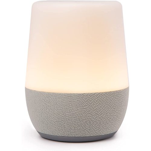 Yogasleep Duet White Noise Sound Machine & Night Light, 30 Natural Sounds,Bluetooth-Wireless Speaker for Travel,Office Privacy,Concentration,Sleep Aid for Adults & Baby, Registry & Nursery Gift,White