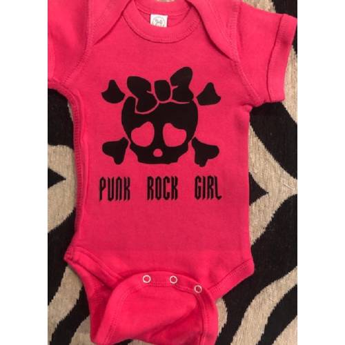 punk rock baby onesie®- baby girl infant clothes - punk rock baby shirt - funny punk rock baby - skull baby clothes, punk baby clothing
