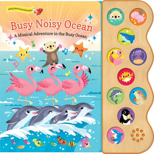 Cottage Door Press - Busy Noisy Ocean Interactive Sound Book