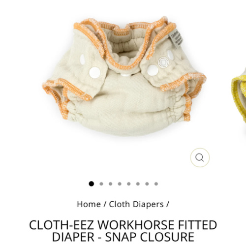 Cloth-eez Workhorse Fitted Diapers