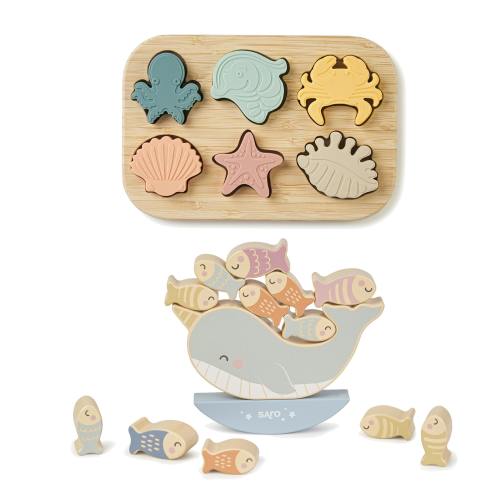 Seaside Balance & Puzzle Set – Maisonette