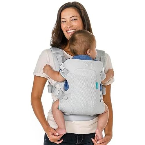 Infantino Flip 4-in-1 Light & Airy Baby Carrier Convertible Ergonmic