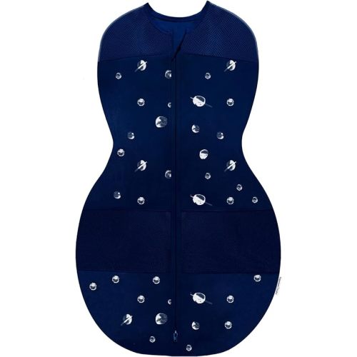 Happiest Baby Sleepea 5-Second Swaddle - 100% Organic Cotton Baby Swaddle Blanket