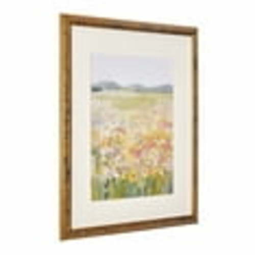 Beautiful by Drew Framed Vintage Floral Field Wall Art