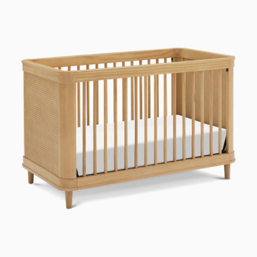 Marin 3-in-1 Convertible Crib - Honey/Honey Cane