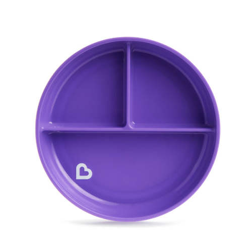 Toddler Suction Plate, Divided, Non-Slip, BPA-Free | Munchkin
