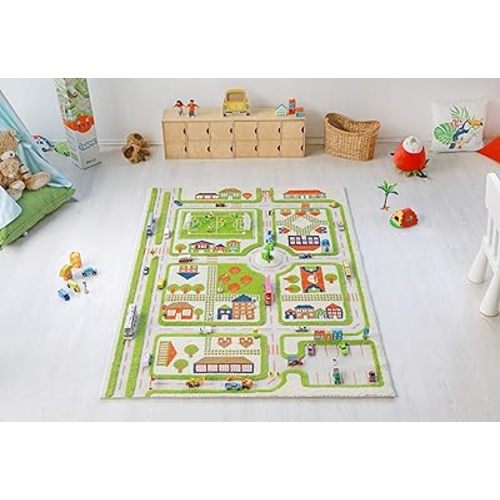 IVI Traffic Collection (Traffic Green, (Large) 71”L x 52.5”W)