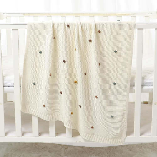 Kyrie Knitted Baby Blanket