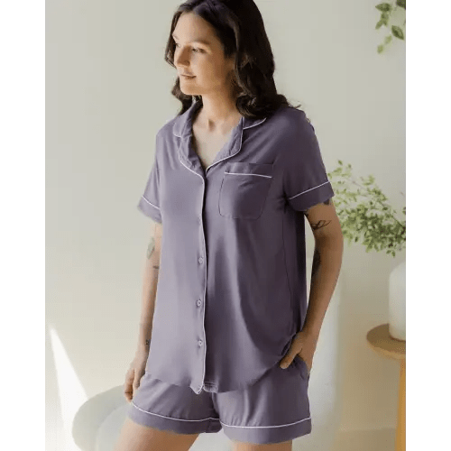 Clea Bamboo Short Sleeve Pajama Set