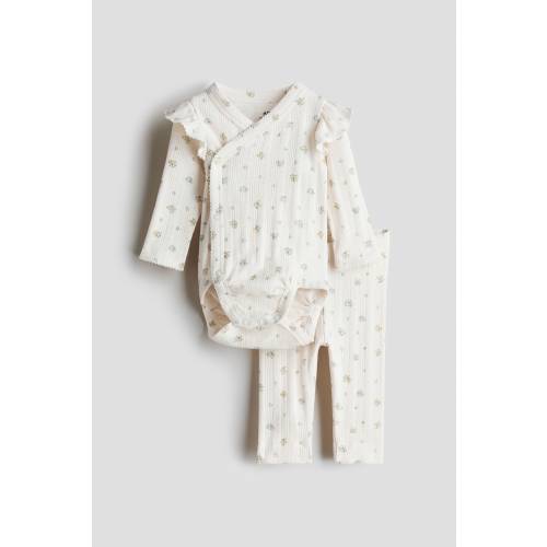 2-PIECE COTTON POINTELLE SET