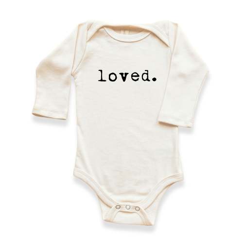 Loved Organic Bodysuit Long Sleeve