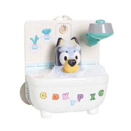 Bluey Tomy Toomies Shower and Scrub Bath Toy