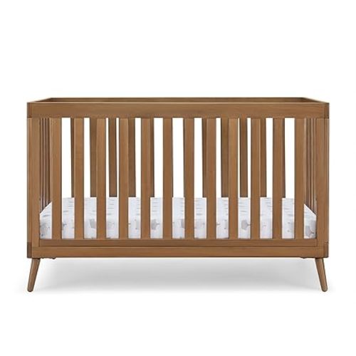 Delta Children Essex 4-in-1 Convertible Crib - Greenguard Gold Certified, Chestnut