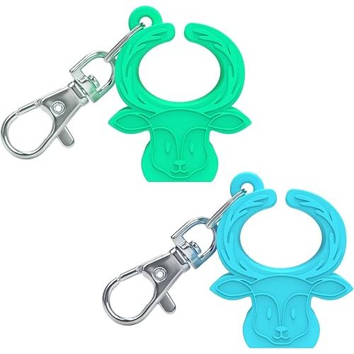 MORLIKE LIVING Silicone Buckle Release Tool, Unbuckle Assistant, Easy Buckle Release Aid for Parents and Caregivers to Unbuckle (Mint-Green)