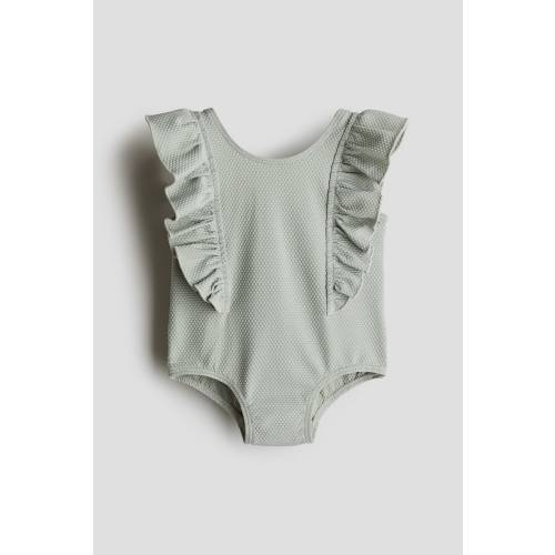 RUFFLE-TRIMMED SWIMSUIT