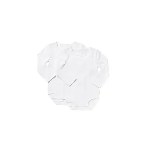 Bonds 2 Pack Wonderbodies Long Sleeve White | Baby Bunting AU