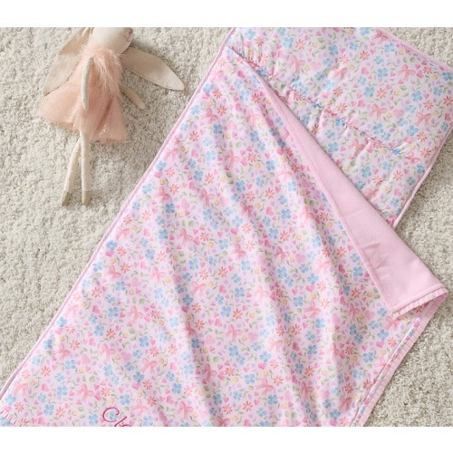 Pleated Ruffle Garden Heart Mackenzie Nap Mat