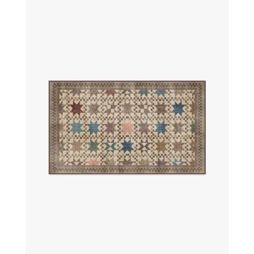 Calloway Brown Multicolor Rug | Ruggable US