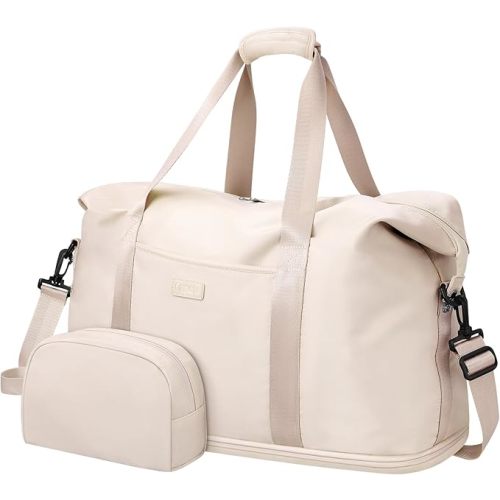 Expandable Travel Duffle Bag Weekender Overnight Bags for Women Men