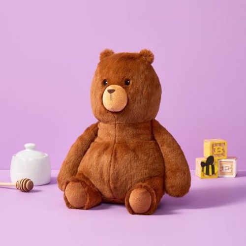 12'' Bear Stuffed Animal - Gigglescape™: Sensory Development, Polyester Material, 12" Height