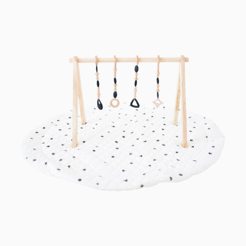 Poppyseed Play Play Gym Set - Black & White